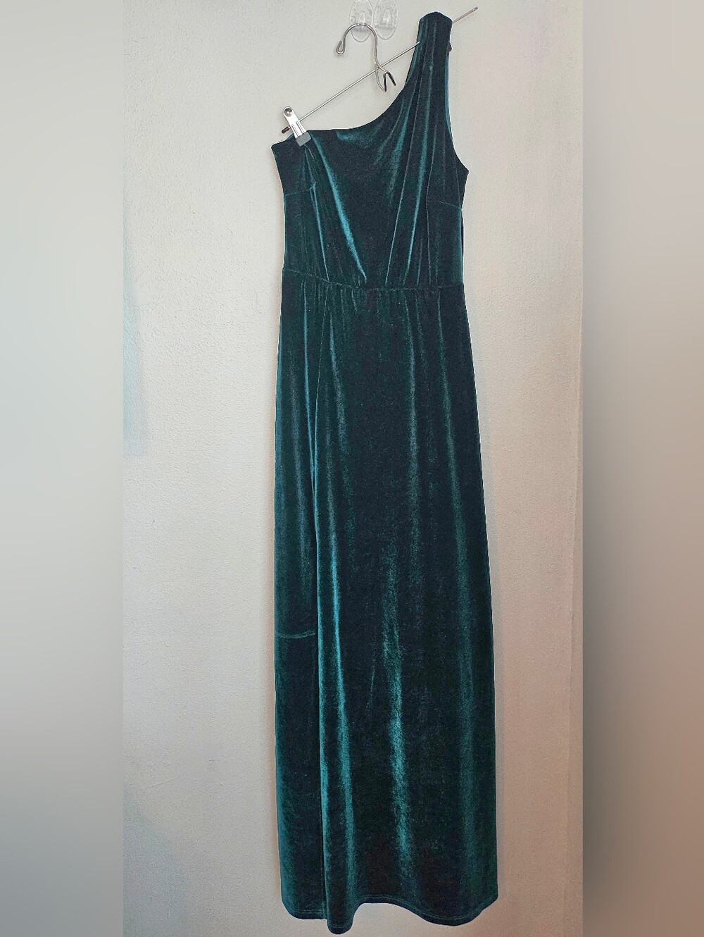 Sleeveless Velvet Maxi Dress in Dark Teal  Festival - Wedding Guest- Formal